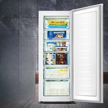 서랍식 냉동고 다목적 소형 음쓰냉동고 냉동식품 저장, 회색