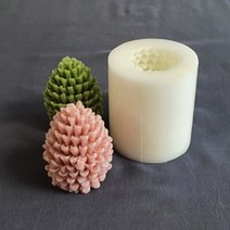 수제몰드 - 솔방울 입체 실리콘몰드 석고 비누 캔들 diy 만들기 틀
