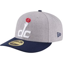 NBA 남성용 로우 프로파일 59FIFTY 핏 캡, Washington Wizards