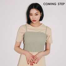 커밍스텝 커밍스텝 스모킹 슬리브리스 탑 INJ5MTS300
