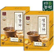 다농원 생강차40Tx2개, 1개