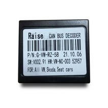 안드로이드 오토 모니터 자동차 멀티미디어 플레이어 MEKEDE Raise VW-RZ-58 CANBUS BOX For Android 폭스, 05 VW CAN BUS RZ-58