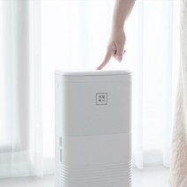 안전하고 깔끔한 위생적인 냄새차단 이중덮개 비닐리필 가정용 회사용 사무실용 업소용 생활백서 원터치 휴지통 16L + 리필비닐 1개 + 탈취제 1개 1set, 1set + 탈취제추가5개