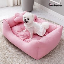 몽몽이 꿀잠방석 반려동물 강아지 고양이 방석 쿠션, 핑핑