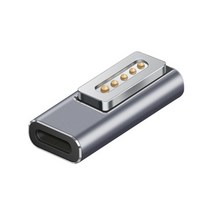 C 자기 USB PD 어댑터 애플 맥세이프 1 맥북 프로 USB C빠른 충전 60W 자석 플매트 카펫 매트 카펫 매트 카펫 러그 변환기 MacBook Pro 맥세이프, 04 TypeC for Magsafe1