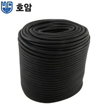 호암 알곤토치 가스 호스 흑색 100m 알곤 수냉용 호수 고무+편조, 알곤호스(흑색) 100m