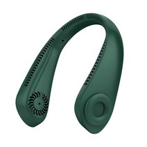 넥밴드 선풍기 USB 넥풍기 목풍기 넥쿨러선풍기 U 충전식 여름 목 팬 기어 조정 넥, 초록