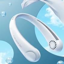 윈플라잉 구부림이 자유로운 초경량 넥선풍기 3단조절 A206, 화이트