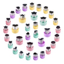 홈앤씨 프리미엄 야채모양틀 쿠키틀 쿠키커터 33P (샌드위치틀 증정)