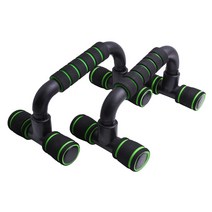 바디공식 푸쉬업바 2Pcs, 초록
