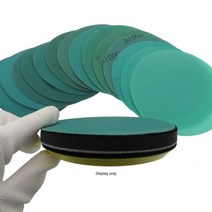 세차 청소6인치 샌딩 디스크 60-2000 그립 후크 및 루프 150mm 샌드페이퍼 PET 필름 알루미늄 산화물 습식, 08 400 Grit_02 10 Pcs