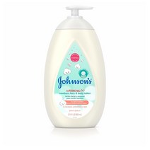 Johnsons 존슨즈 코튼터치 신생아 페이스 앤 바디로션 800ml 2팩 Cottontouch Newborn Face & Body Lotion, 1개