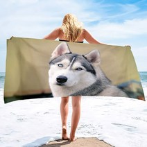 댕댕워터파크 강아지수영장튜브 애견스파욕조 목욕탕 접이식 스탠드 반려견 대형견 야외 다용도 가벼운 해변 수건 빠른 건조 허스키 개 부드러운 극세사 모래 없는 수영장 목욕 여행 캠핑, 64.5 - H150xW220cm