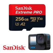 오즈모 액션 호환 4K 영상용 마이크로 SD카드 256GB, A947, A947
