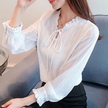 [CESS] 2557 러플 리본블라우스 5색상중 택