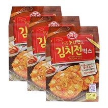 오뚜기 초간편 김치전 믹스 320g 3개, 320G X 3개
