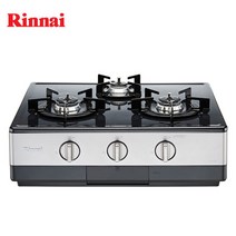 린나이 자동불꽃 스마트센서 3구 가스레인지(RTR-Y3000), LPG, RTR-Y3000