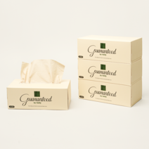 게런티드 바스틀리 대나무 페이셜 각티슈 120매 3개 곽티슈 갑티슈 미용 팝업 먼지없는 저자극 부드러운 프리미엄