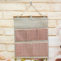 QAK153527다용도 수납함 걸이 포켓 수납 꽂이 벽걸이 영수증 수납 패브릭, 상세페이지 참조