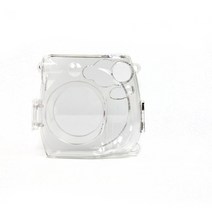 카메라 케이스 가방 크리스탈 투명 케이스 커버 보호 쉘 Instax 미니 가방 후지 필름 인스탁스 7s 카메라, 한개옵션0