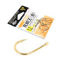 가마가츠 진조왕 마다이 금침 참돔바늘 갯바위 찌낚시, 금색 13호