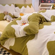 기숙사 침구 밀크 솜털 겨울 이불 커버, 이불 커버11