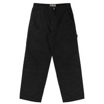 스투시 [스투시]116496 BLACK 캔버스 워크 팬츠