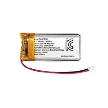 [리튬폴리머] TW 802040 3.7V 650mAh (프뢰벨 바나나펜 호환 배터리), 1개