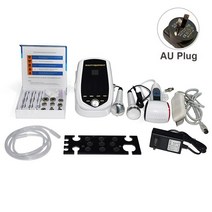 초음파 스킨 케어 도구 딥 클리닝 블랙헤드 리무버 뷰티 디바이스 핫 앤 콜드 스핑 장비 5 인 1, 04 AU Plug