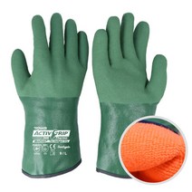 토와 내유장갑 니트릴 폴리 아크릴 방한용, L