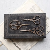 엔티크 인테리어 절삭력 퀼팅 재단 가위 업소 재단가위 미싱용품 퀼트가위, 1개