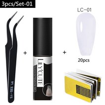 가성비 LILYCUTE-연장 네일 젤 클리어 화이트 핑크 UV LED 연장 젤 팁 향상 슬립 솔루션 빠른, 한개옵션1, 60 154546