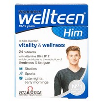 Vitabiotics 비타바이오틱스 웰틴 힘 남성 28정 6팩