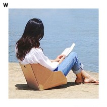 휴대용 2개입 야외 종이 의자 피크닉 매가토트 등받이 간편, 나인포트쿠팡 본상품선택
