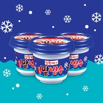 일품 팥빙수 240ml 롯데제과 퍼먹는 빙수 컵 아이스크림, 11개, 230ml
