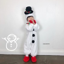 더루비샵 크리스마스 눈사람 에어슈트 L 150~190cm, 혼합색상, 1개