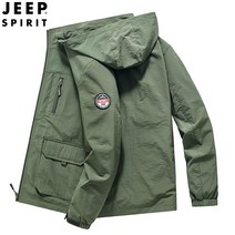JEEP SPIRIT 남남성 후드 점퍼 봄 가을 후드 점퍼 남자캐주얼자켓 Y-JP8812+사은품