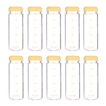 마이보틀 트라이탄 눈금 내열물병 10p 350ml 500ml, 옐로