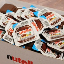 누텔라 Nutella Chocolate Hazelnut Spread 페레로 초콜릿 헤이즐넛 스프레드 싱글서브 .52oz(15g) x 20개, 15g x 20개입