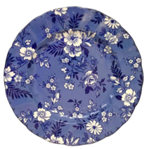 UNBAISER-존슨브라더스 접시 빈티지 플레이트 디저트 그릇 영국, 파랑이다 22cm, 1개