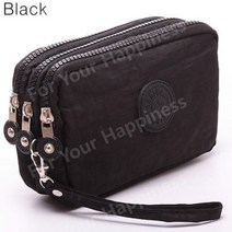 여성 지갑 명품스타일 카드 홀더 여자 남자 20대 추천 명함 30대 직장인 머니클립 새로운 동전 세탁기 주름 패브릭 전화 세 지퍼 휴대용 메이크업 가방 색