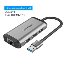 Vention-USB 3.0 2.0 이더넷 어댑터 USB 3.0 RJ45 Lan 네트워크 카드 Windows10 8 8.1 7 XP Mac OS 노트북 PC USB 3.0 허브, USB 3.0 HUB