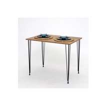 리빙다이닝테이블 라미네이트식탁 세라믹원형식탁 모던 화이트 밀라노 XL 주방 책상 다목적, 02 Wood view