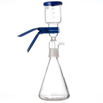 진공여과장치 다이아프레임 펌프 소형 양압 및 음압 조절 실험실 도구, 500ml필터장치