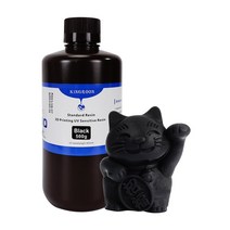 KingRoon LCD 3D 프린터용 UV 수지 액체 인쇄 재료 KP6 용 감광성 포톤 405nm 500g, 02 Black