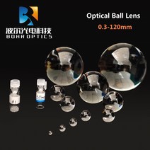 0.5-7mm 볼 렌즈 H-K9L 광학 유리 고정밀 led co2 레이저 센서 광섬유 내시경 대물, 03 1mm