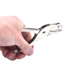 펀칭 펀처 구멍 구멍 펀칭 3mm 학교 사무실 금속 단일 펀처 핸드 페이퍼 펀치 스크랩북 테두리 1 개, 01 1pc