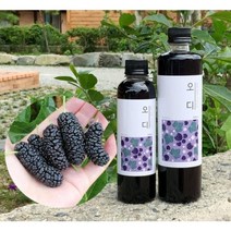 자연발효 오디 원액 발효 효소 오디즙 오디액 오디청 300ml 500ml, 1개