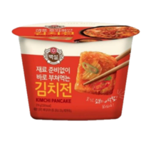 K마켓 재료준비없이 바로 부쳐먹는 CJ백설 김치전, 2개
