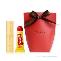 선물 +쇼핑백 가히 엑스틴C밤+카멕스 립밤 가희 수분 주름 미백